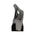 Matte Silver Face Sculpture Small